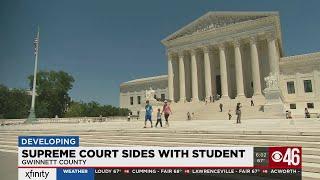 U.S. Supreme Court sides with student over free speech issue
