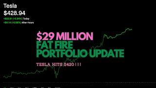 Tesla Hits 420!  $29 Millions Portfolio Update