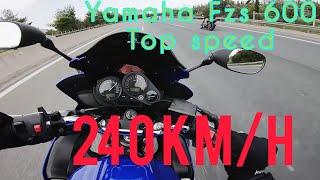 Yamaha FZS 600 Fazer 2003 Top Speed 240km/h!!! Still going strong!!!