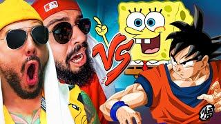 BATALHA de RAP contra BOB ESPONJA e GOKU?