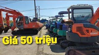 Cơ giới VH mới về 800 chiếc máy đào xúc lật ủi lu nhật bãi đẹp như mới.