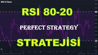 RSI 80-20 Stratejisi, RSI stratejisi, RSI indikatörü ile Strateji...