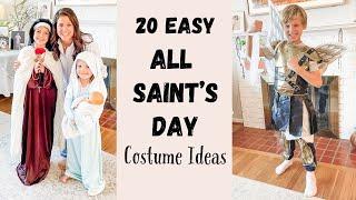 20 Quick and EASY All Saint's Day Costumes