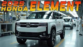 2025 Honda Element – Compact, Capable, and More Efficient Than Ever! A Practical Icon Returns