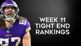 Top 15 Tight End Rankings Week 11 Fantasy Football 2024