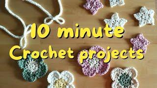 10 Minute Crochet Projects // DIY gift ideas