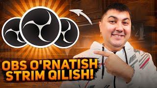 OBS O'RNATISH VA SOZLASH (YOUTUBEDA STRIM QILISH)