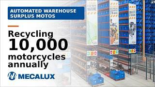 How mecalux automation redefined the supply chain at Surplus Motos