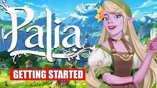 NEW COZY GAME | Getting started in Palia (Stardew Valley but an MMO)