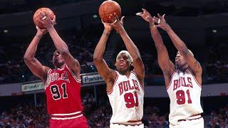 Every Dennis Rodman's 3-Pointer as a Bull