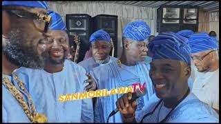 UNDISPUTED KING ON STAGE FOR LAGOS BIG MEN #sanmoritv #sanmorilawatv san