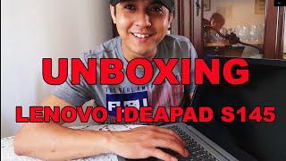 Lenovo ideapad S145 (UNBOXING) + (REVIEW) (GIVEAWAY 10K PHP LINK AT DESCRIPTION)