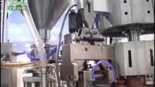 GF 400 tube filling machine operation