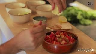 DIY Rainbow Salad by ON. Culinary Studio