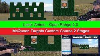 Laser Ammo - Smokeless Range 2 0 - Open Range 2 - McQueen Targets Custom Course