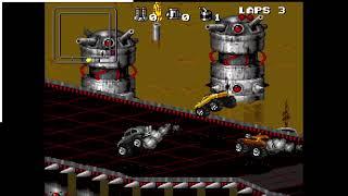 "Rock 'N Roll Racing" for Super NES - Unleash the Beats on Veteran Level -