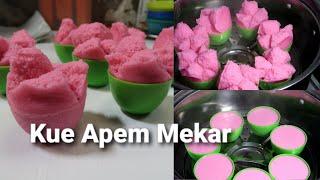 Kue Apem Kukus Mekar