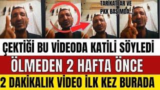 DİYARBAKIRLI RAMAZAN HOCA 2 HAFTA ÖNCE ÇEKTİĞİ VİDEODA KATİLİ SÖYLEMİŞTİ KİMSE UMURSAMADI HABER MÜGE