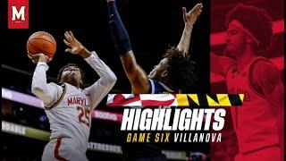 Maryland Men's Basketball Highlights | Maryland 76, Villanova 75