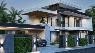 Luxury Modern House Design | 5 Bedroom | 280 sqm.