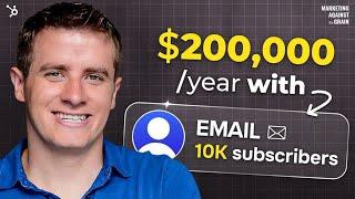 How to Make $200,000/Year With 10,000 Subscribers | Nathan Barry