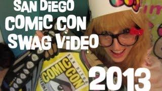 San Diego Comic Con Swag 2013