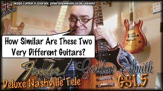 Fender vs Gordon Smith Guitar Comparison