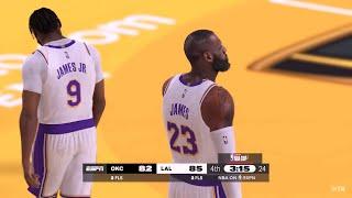 NBA 2K25 Emirates NBA Cup  Mode | THUNDER vs LAKERS FULL GAME HIGHLIGHTS