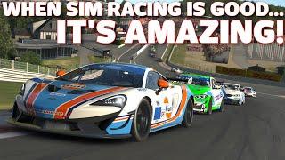 Man, I LOVE SIM RACING! | Top Split iRacing GT4 (open) at Spa