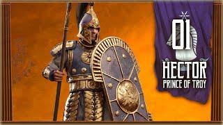 HECTOR, TROJAN PRINCE AND DEFENDER OF TROY - Total War Saga: TROY (Hector - Troy) #1| SurrealBeliefs