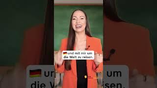 1 STUNDE DEUTSCH LERNEN (Deutsch lernen | A1 A2 B1 B2 C1 C2 | Wortschatz | learn German) #shorts