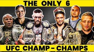 The 4 (almost 6) UFC DOUBLE CHAMPS 