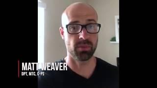 Champion Performance Specialist Testimonial - Matt Weaver, DPT, MTC, C-PS