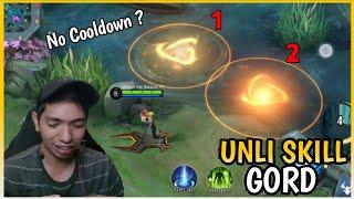 Zero Cooldown Gord with New Emblem | Gord Gameplay | MLBB