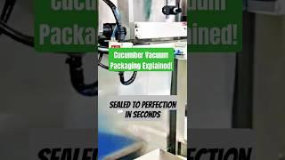Hypnotic Pickled Cucumber Vacuum Packing Process! ️