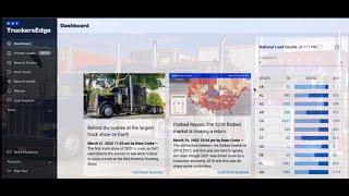 How to Book loads on the DAT Board TruckersEdge Pro load board! Make more money as an Owner Operator