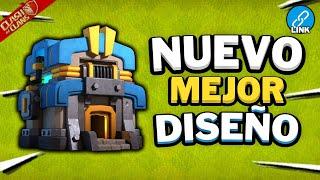 Diseño INCREÍBLE para Aldea AYUNTAMIENTO Nivel 12 en 2024!  (Clash of Clans - TH12) 