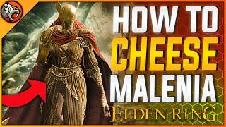 Elden Ring - How to CHEESE Malenia Boss | Malenia, Blade of Miquella Boss Fight Full Guide