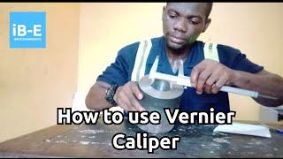 How to use venier caliper