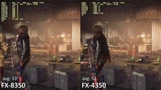 Upgrade? AMD FX-8350 vs. AMD FX-4350 in 10 Games with GeForce GTX 1060