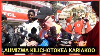 ALICHOKIZUNGUMZA MANARA BAADA YA KUTOKA SHIMONI KUTAZAMA GOROFA LILOANGUKA KARIAKOO