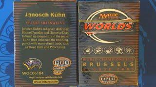 Magic Worlds 2000 World Championships Deck - Quarterfinalist Janosch Kuhn #ThrowbackThursday 30 #mtg