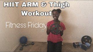 HITT ARM WORKOUT || BREEZY BREE || FITNESS FRIDAY 