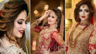 braidel baraat hair style by sabiha collection