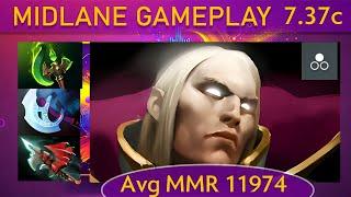 ⭐ 7.37c Panda Invoker |K+A-D - 26 KP - 66%| Mid Gameplay - Dota 2 Top MMR