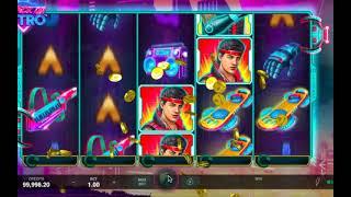 'ATTACK ON RETRO' SLOT MACHINE GAMEPLAY  MICROGAMING GAMING   PLAYSLOTS4REALMONEY.COM