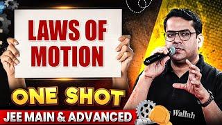 LAWS OF MOTION in 1 Shot - All Concepts Covered || JEE Main & Advanced || Safar JEE