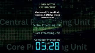 Linux Byte Bites: [Engaging Question in Less Than a Minute] #ByteSizeLinux #LinuxQuickQs