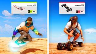 Mountainboard VS Hoverboard In Riders Republic