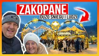 ZAKOPANE PRZED ŚWIĘTAMI DUŻO SNIEGU I LUDZI - Wynajmujemy Domek !